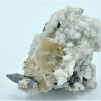 Anatase avec dravite (tourmaline) du massif de la Lauzière en Savoie