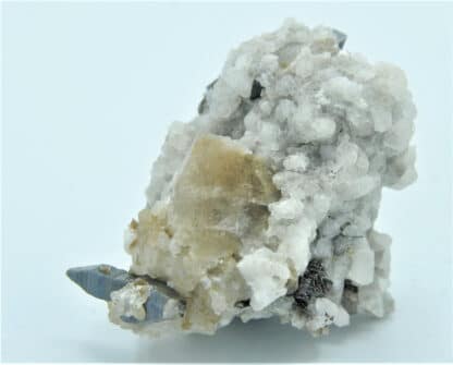 Anatase avec dravite (tourmaline) du massif de la Lauzière en Savoie