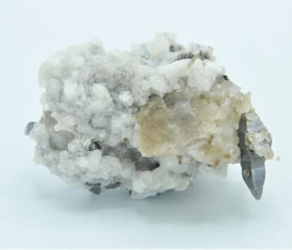 Anatase avec dravite (tourmaline) du massif de la Lauzière en Savoie