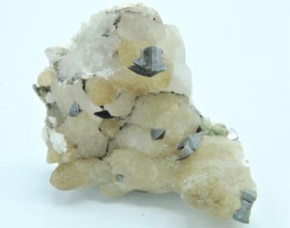 Anatase sur quartz chloriteux du massif de la Lauzière en Savoie