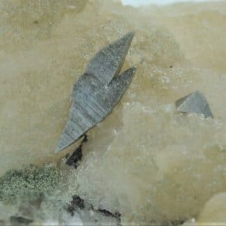 Anatase sur quartz chloriteux du massif de la Lauzière en Savoie