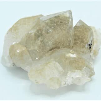 Quartz avec fantôme et anatase du massif de la Lauzière en Savoie