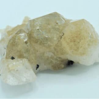 Quartz avec fantôme et anatase du massif de la Lauzière en Savoie