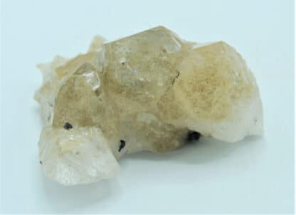 Quartz avec fantôme et anatase du massif de la Lauzière en Savoie