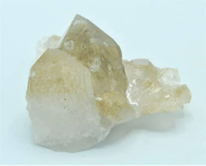 Quartz avec fantôme et anatase du massif de la Lauzière en Savoie