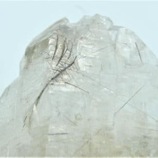 Quartz fumé recristallisé et dravite (tourmaline) de la Lauzière en Savoie