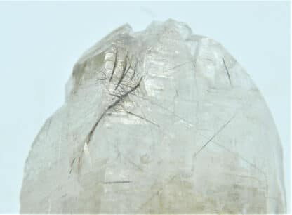 Quartz fumé recristallisé et dravite (tourmaline) de la Lauzière en Savoie