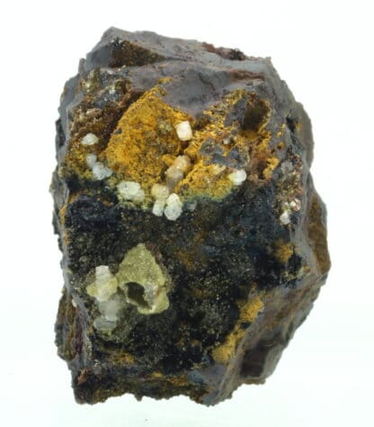 Willemite et smithsonite, carrière du Rivet, Peyrebrune, Tarn.