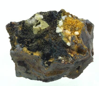 Willemite et smithsonite, carrière du Rivet, Peyrebrune, Tarn.