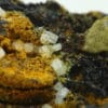 Willemite et smithsonite, carrière du Rivet, Peyrebrune, Tarn.