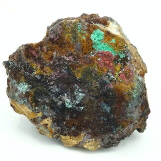 Cuprite, Malachite, carrière de Laguépie, Tarn-et-Garonne.