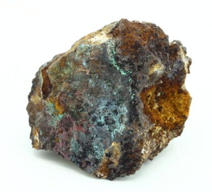 Cuprite, Malachite, carrière de Laguépie, Tarn-et-Garonne.