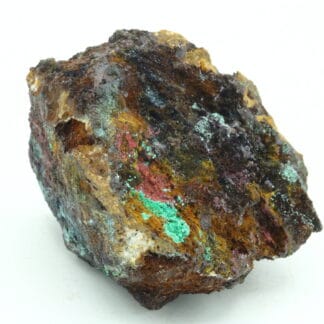 Cuprite, Malachite, carrière de Laguépie, Tarn-et-Garonne.