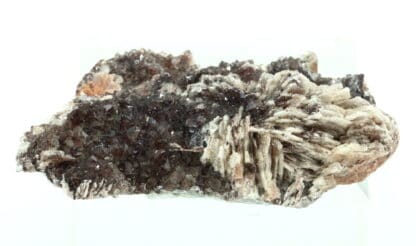 Baryte et quartz hématoide, Voltennes, Saône et Loire.