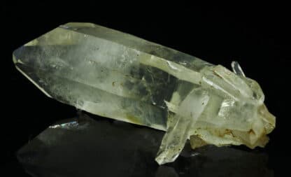 Quartz flottant, mine des Halles, Vaulnaveys, Isère.