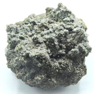 Calcite sur Chalcopyrite, Carrière de Laguépie, Tarn-et-Garonne.