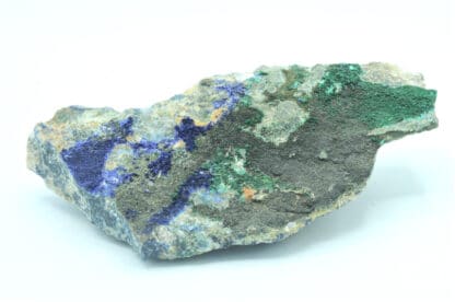 Baryte, azurite et olivénite de la mine de la Garonne (Var)