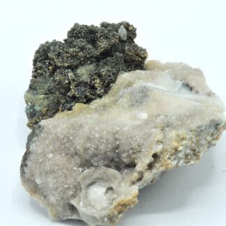 Calcite et Chalcopyrite, Laguépie, Tarn-et-Garonne.