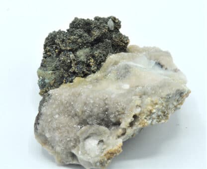 Calcite et Chalcopyrite, Laguépie, Tarn-et-Garonne.