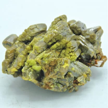 Pyromorphite verte et brune, Les Farges, Ussel, Corrèze, Limousin.