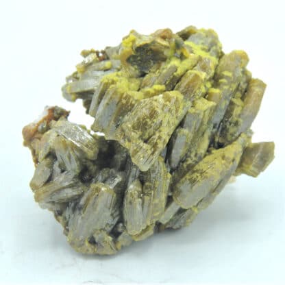 Pyromorphite verte et brune, Les Farges, Ussel, Corrèze, Limousin.