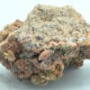 Clinomimétite (Mimétite), Baryte, Wulfénite et Fluorine, Lantigné, Rhône.