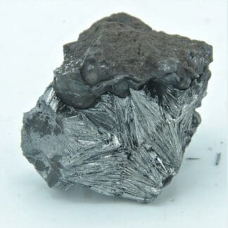 Pyrolusite, Mine de Kajlidongri, Jhabua, Inde.