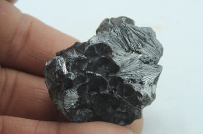 Pyrolusite, Mine de Kajlidongri, Jhabua, Inde.