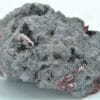Erythrite (Erythrine) et Quartz, Mine de Bou Azzer, Ouarzazate, Maroc.