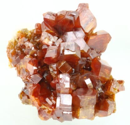 Vanadinite, Mibladen, province de Midelt , Maroc.