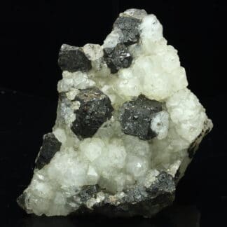 Sphalérite sur quartz, Cavnic, Maramureș, Roumanie.