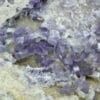 Apatite violette, Tréguennec, Quimper, Finistère, Bretagne.