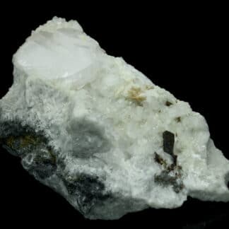 Allanite – dissakasite, carrière de Trimouns, Luzenac, Ariège.