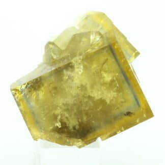 Fluorite jaune à liseré, carrière de Vensat, Puy-de-Dôme.