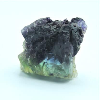 Fluorite fondue, Carrière de Boltry, Seilles, Belgique.