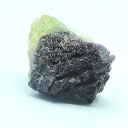 Fluorite fondue, Carrière de Boltry, Seilles, Belgique.