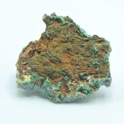 Bindheimite et Malachite sur Bournonite, Usclas-du-Bosc, Loiras, Hérault.