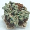 Bindheimite et Malachite après Bournonite, Usclas-du-Bosc, Loiras, Hérault.