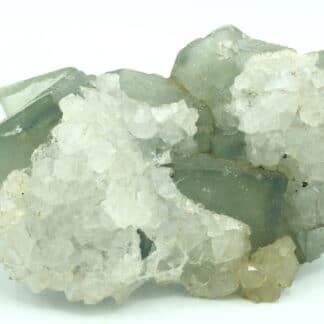 Fluorite et quartz, Le Burg, près d’Alban dans le Tarn.