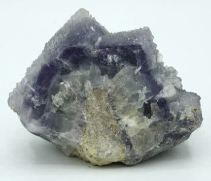 Fluorite violette, polysynthétique, mine de Fontsante, Var.