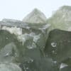 Cristaux de Fluorine verte de la mine de L’Avellan, Var.