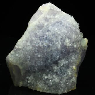 Fluorite violette sur quartz et fluorite, Fontsante, Var.