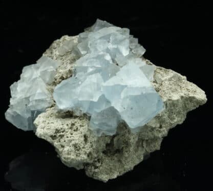 Cristaux de Fluorite bleutée, Durfort, Le Vigan, Gard, Occitanie.