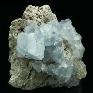 Cristaux de Fluorite bleutée, Durfort, Le Vigan, Gard, Occitanie.