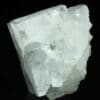 Cristal de Fluorite blanche, mine de Montroc, Tarn.