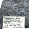 Pyrite, galène et stibine, La Bessette, Puy-de-Dôme.