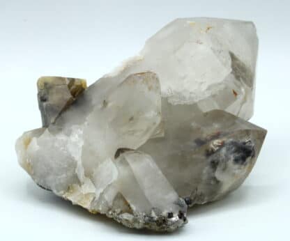 Scheelite sur quartz, Tae Wha Mine, Chungju, Corée du Sud.