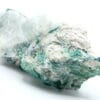 Boléite, atacamite, gypse, Amelia Mine, Santa Rosalía, Mexique.
