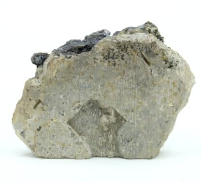 Cérusite, Mine de Monteponi, Iglesias, Sardaigne, Italie.