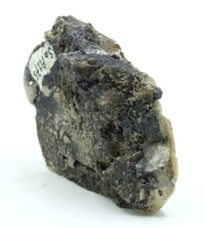 Cérusite, Mine de Monteponi, Iglesias, Sardaigne, Italie.